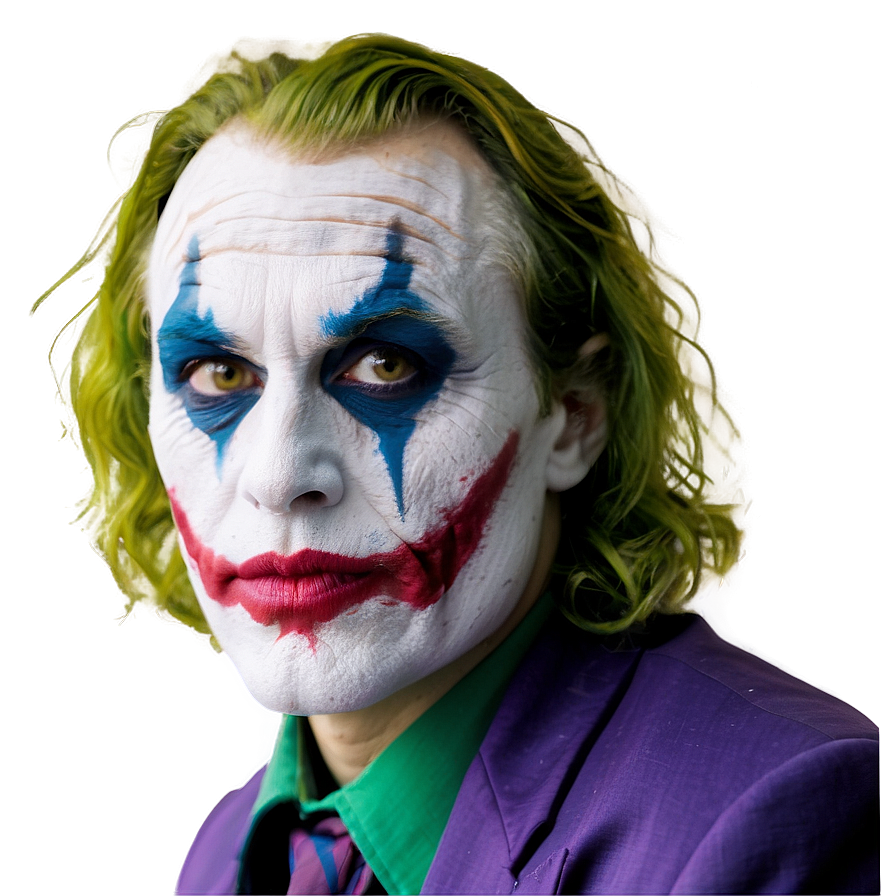 Joker Halloween Makeup Png 06272024