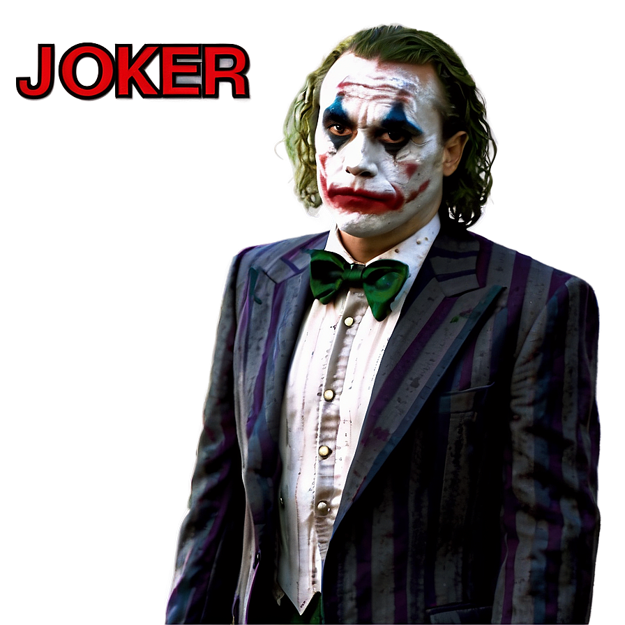 Joker In Suit Png Pbf42