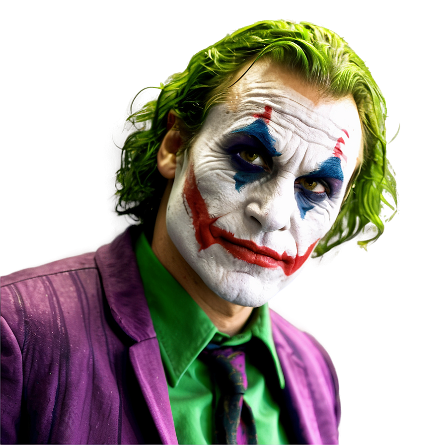 Joker Makeup Art Png 06272024