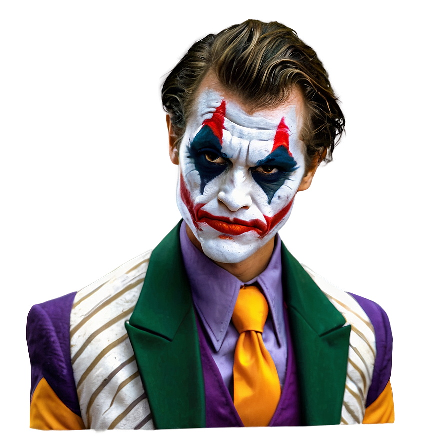 Joker Makeup Illustration Png 72