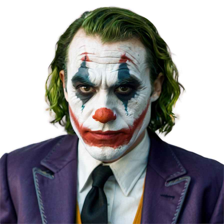 Joker Makeup Transformation Png 34