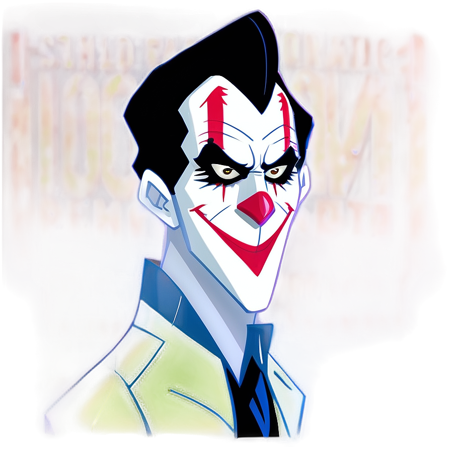 Joker's Animated Series Look Png Pfh67