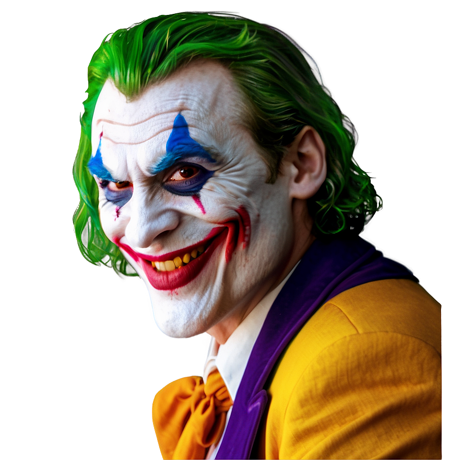 Joker's Diabolical Smile Png 06122024