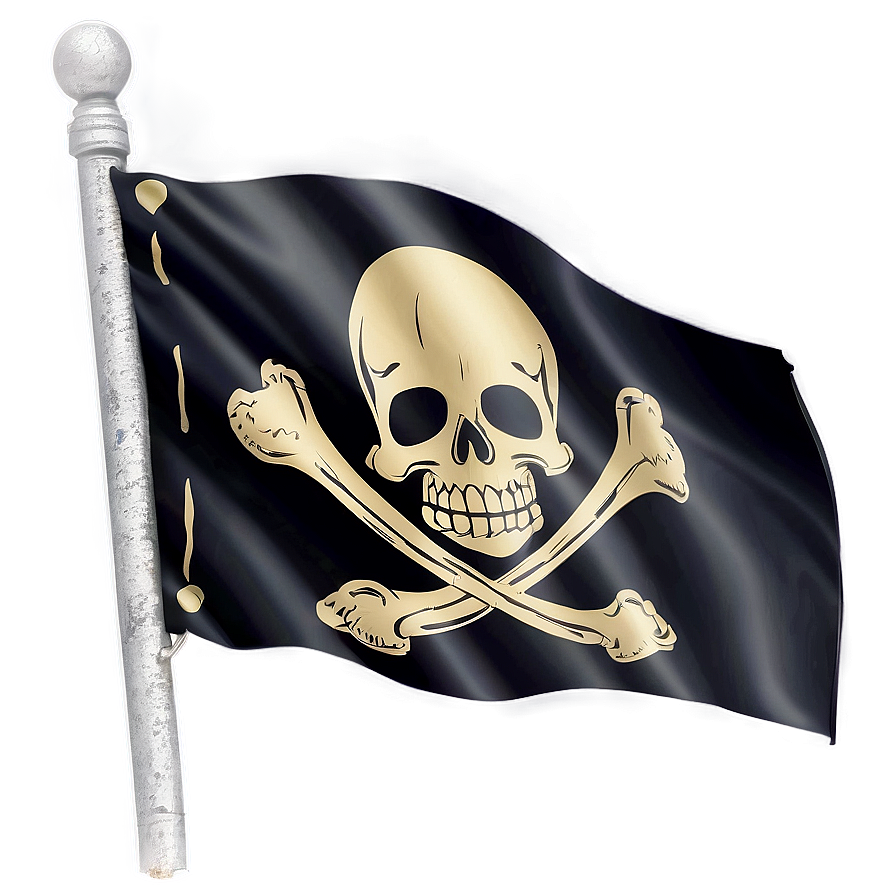 Jolly Roger Flag Illustration Png 17