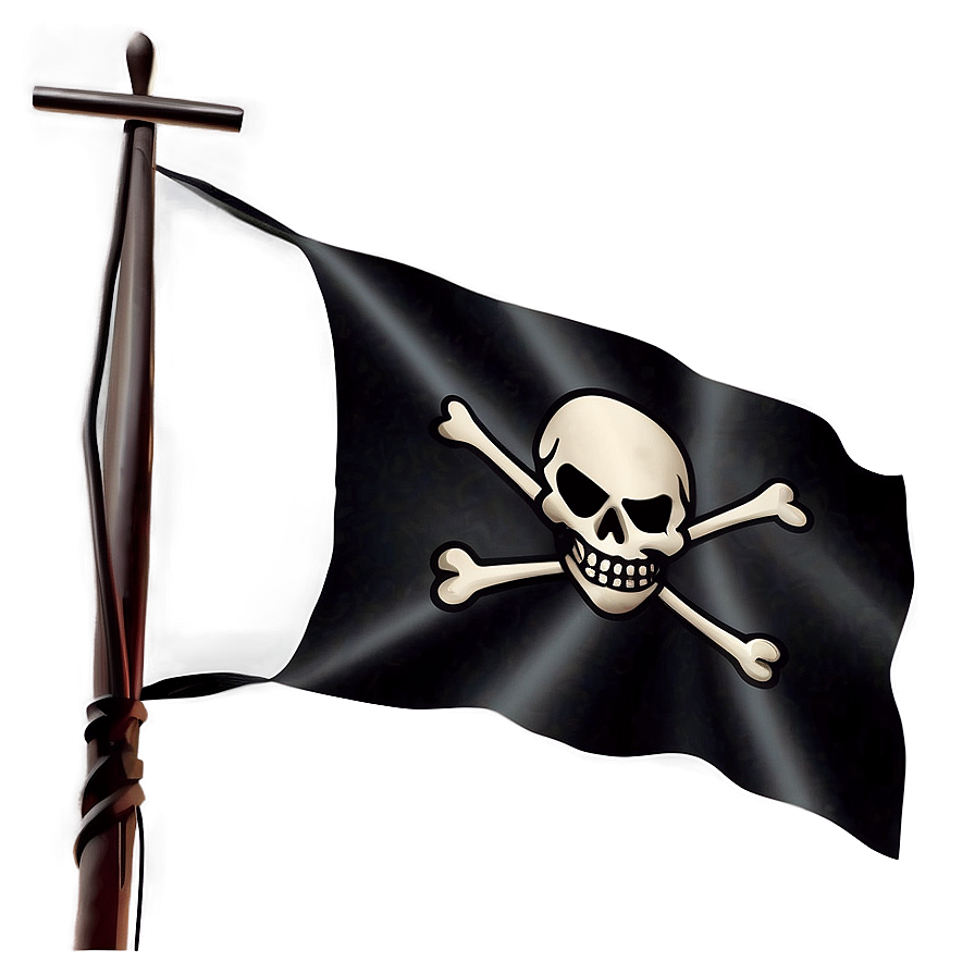 Jolly Roger Flag Illustration Png Xun33