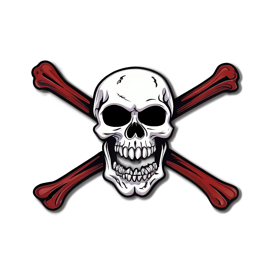 Jolly Roger Flag Outline Png Bde38