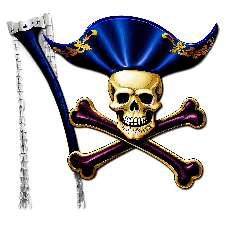 Jolly Roger Pirate Flag Waving Png 61