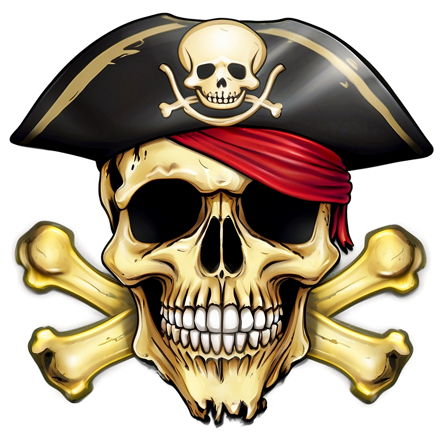 Jolly Roger Pirate Skull Png Tfa12