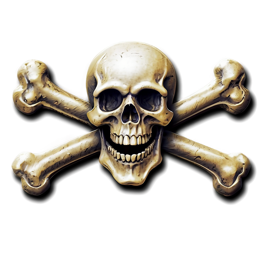 Jolly Roger Skull And Bones Png 54