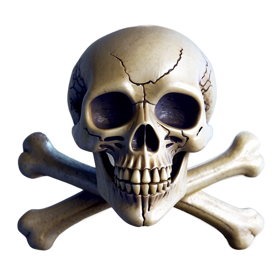 Jolly Roger Skull And Bones Png Kdd