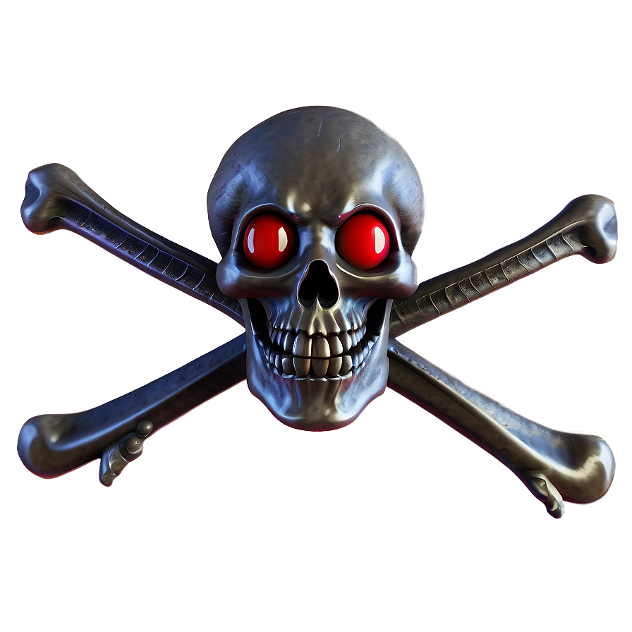 Jolly Roger With Red Eyes Png Dkw21