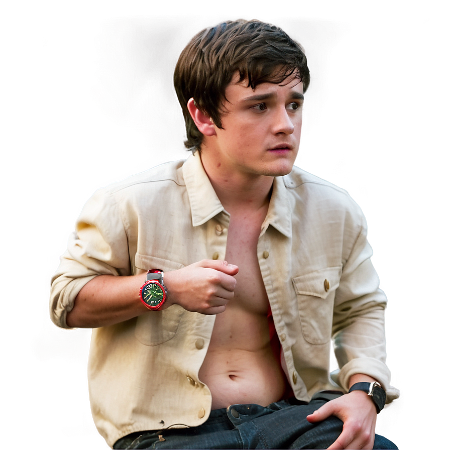 Josh Hutcherson Movie Scene Png 06202024