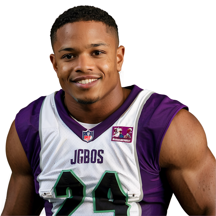 Josh Jacobs Portraitin Jersey