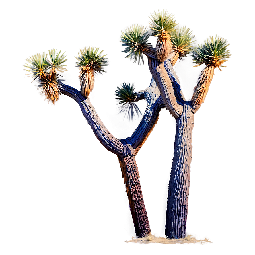 Joshua Tree In Pastel Colors Png Xqu92