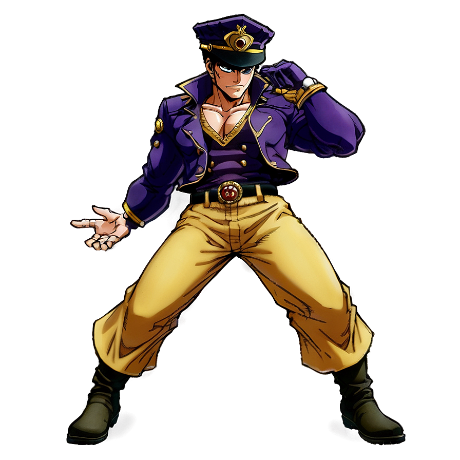 Jotaro Action Pose Png Kat