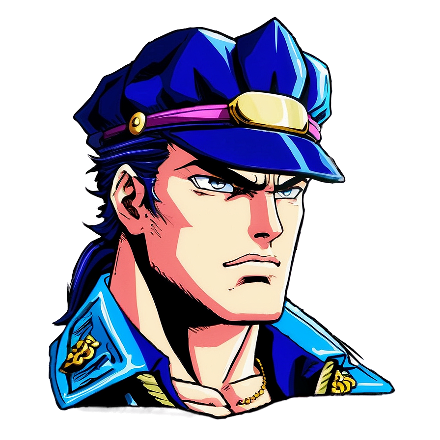 Jotaro Anime Style Png 06232024