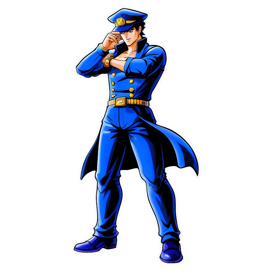 Jotaro Battle Stance Png 06232024