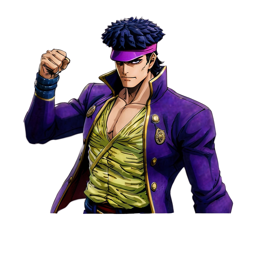 Jotaro Battle Stance Png 06232024