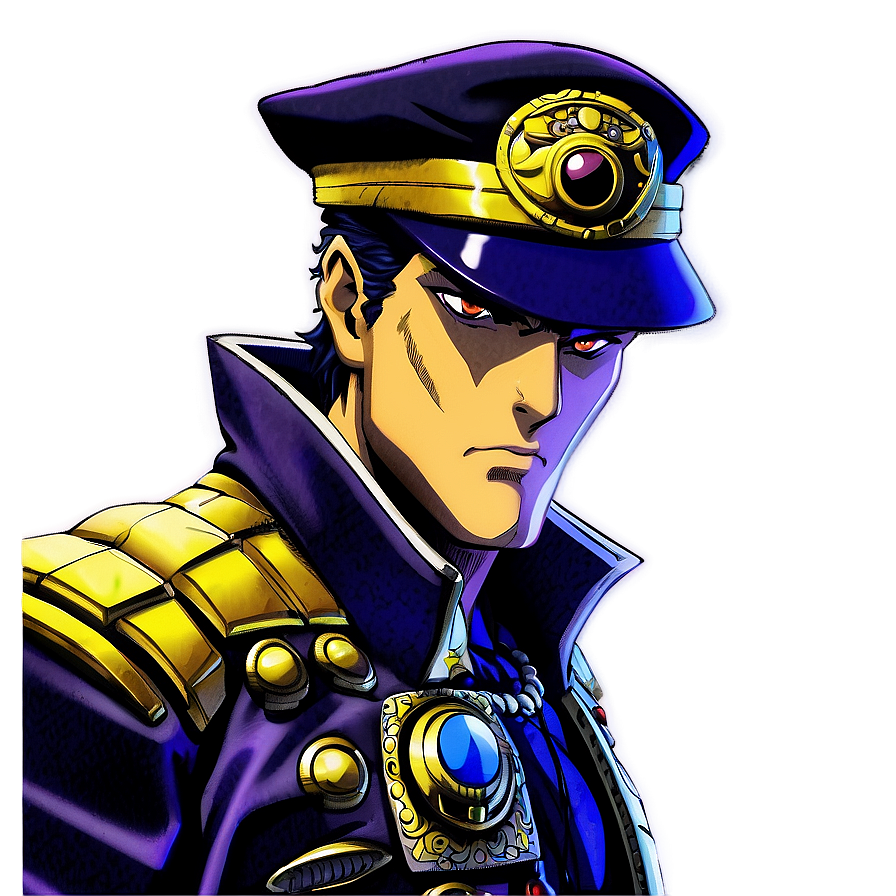 Jotaro Character Art Png 66