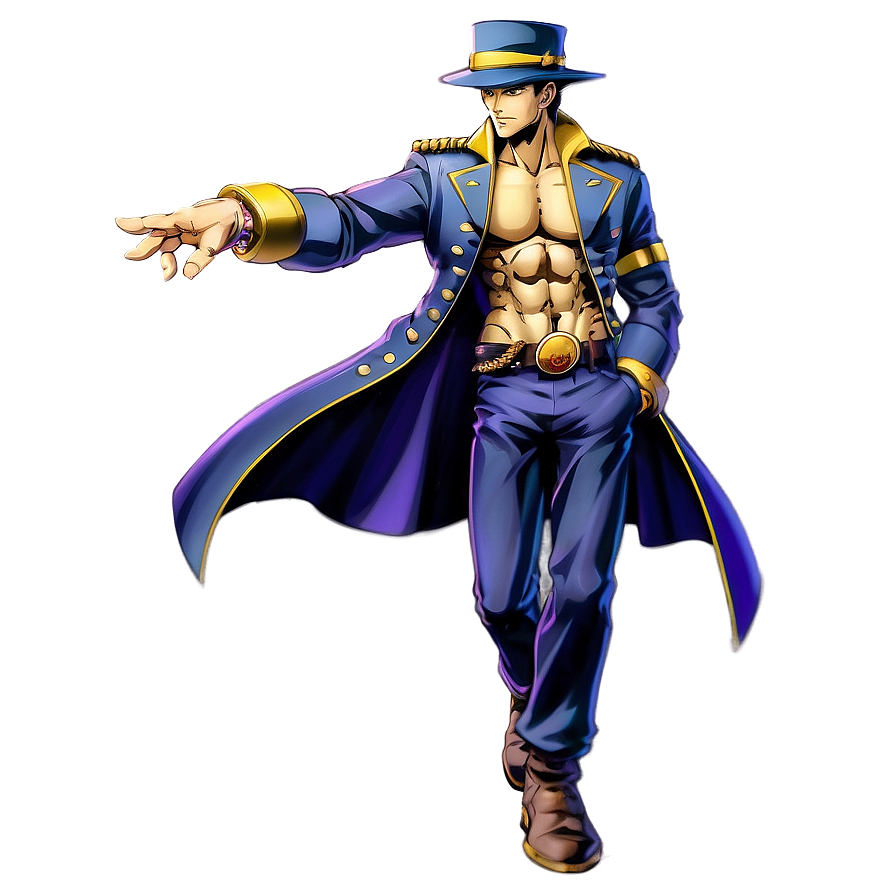 Jotaro Character Art Png Rme