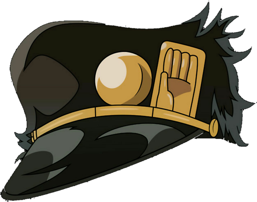 Jotaro Hat Anime Design