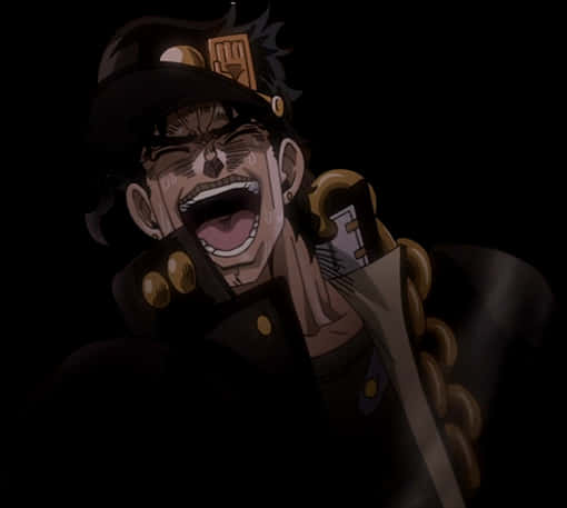 Jotaro Kujo Angry Expression