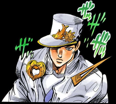 Jotaro Kujo Iconic Pose