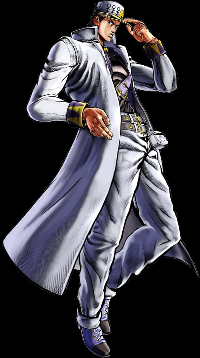 Jotaro Kujo Stoic Pose