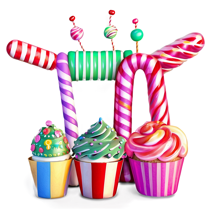 Joyful Candyland Celebration Png Xyx