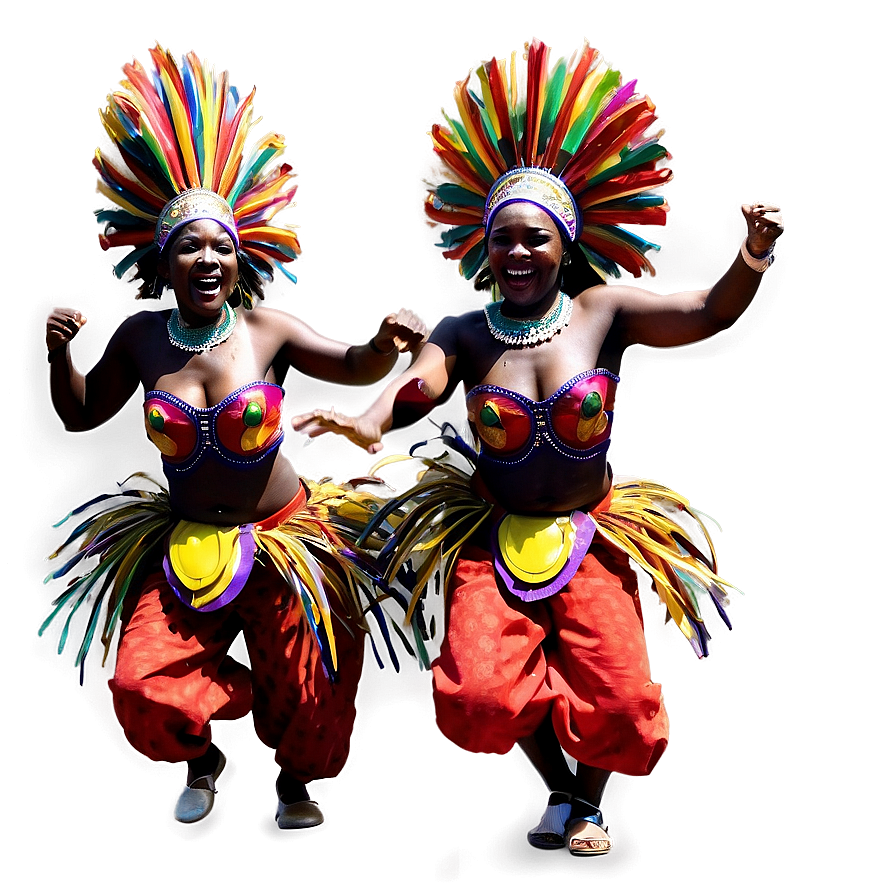 Joyful Carnival Dancers Png Fxq54