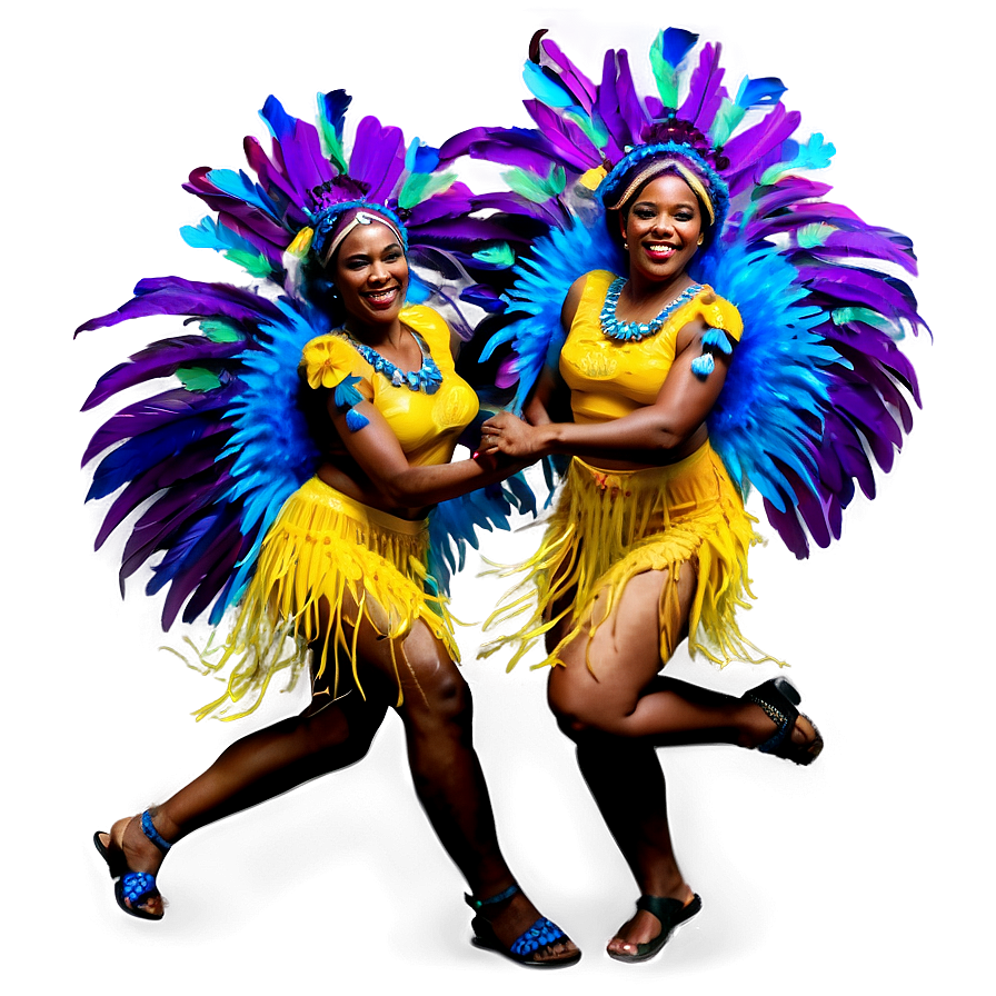 Joyful Carnival Dancers Png Jqq