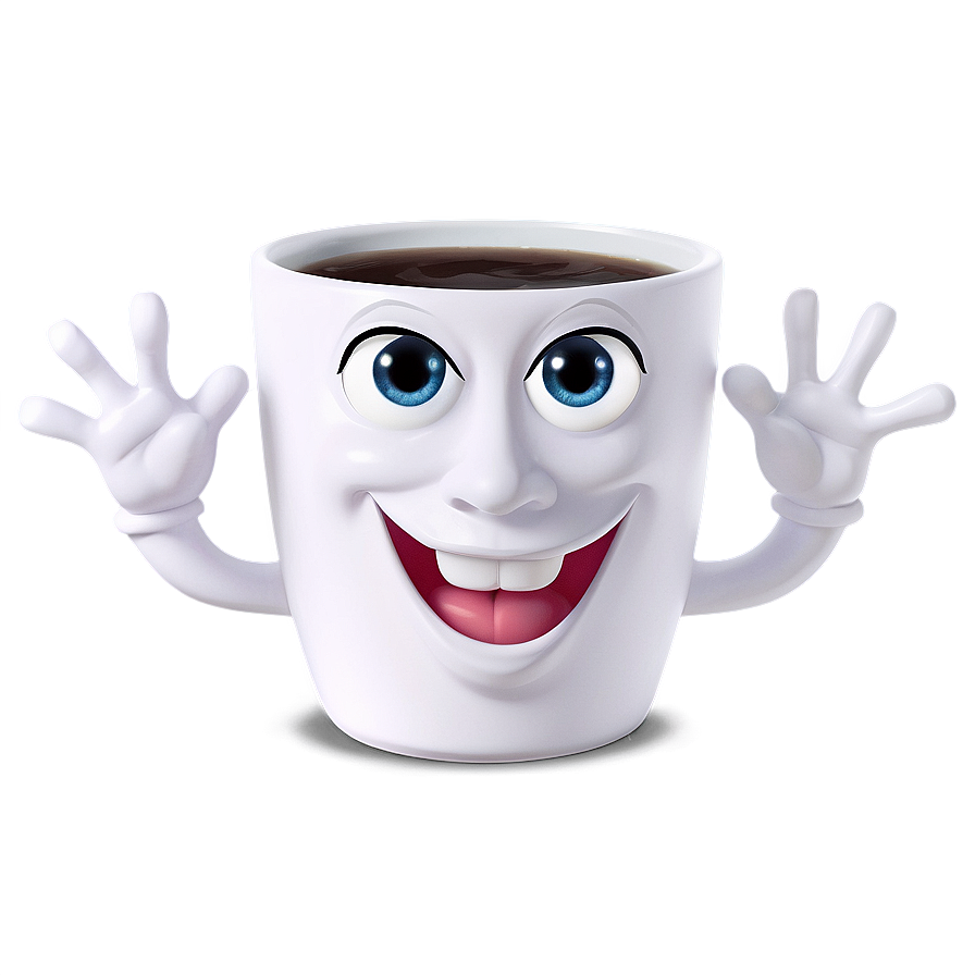 Joyful Cup Character Png 39