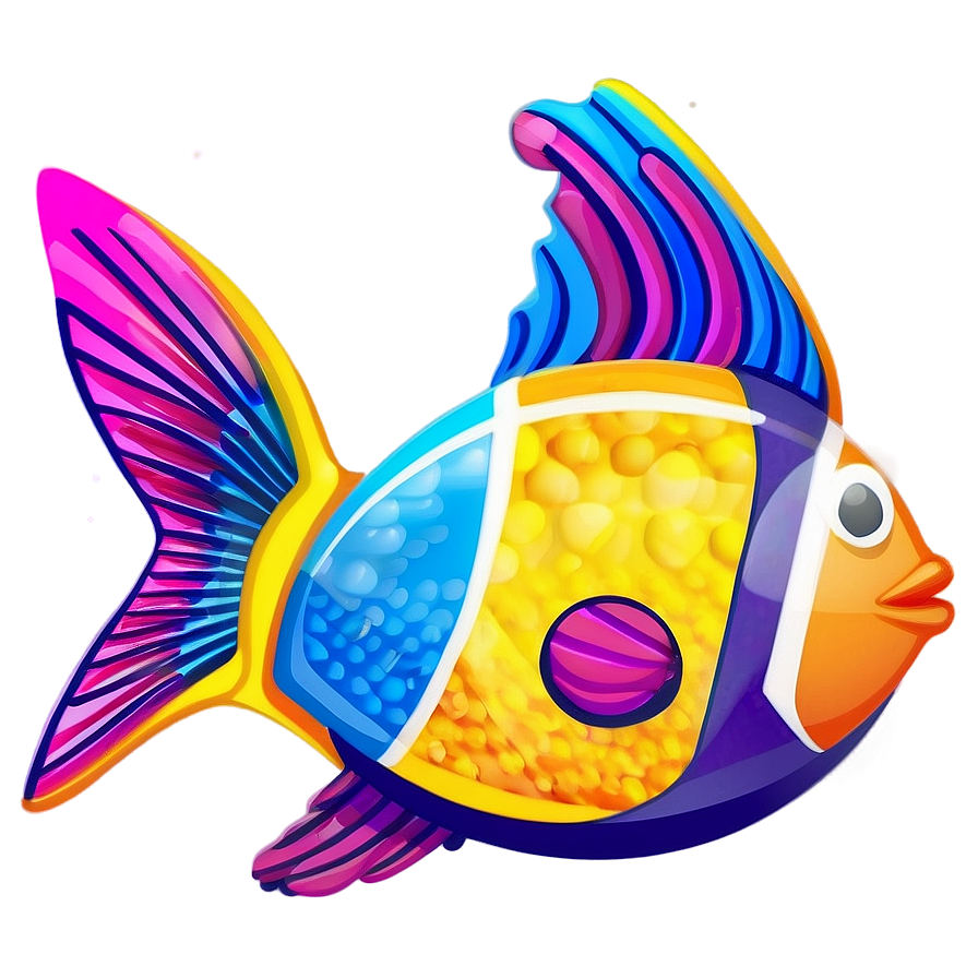 Joyful Fish Image Png Vct