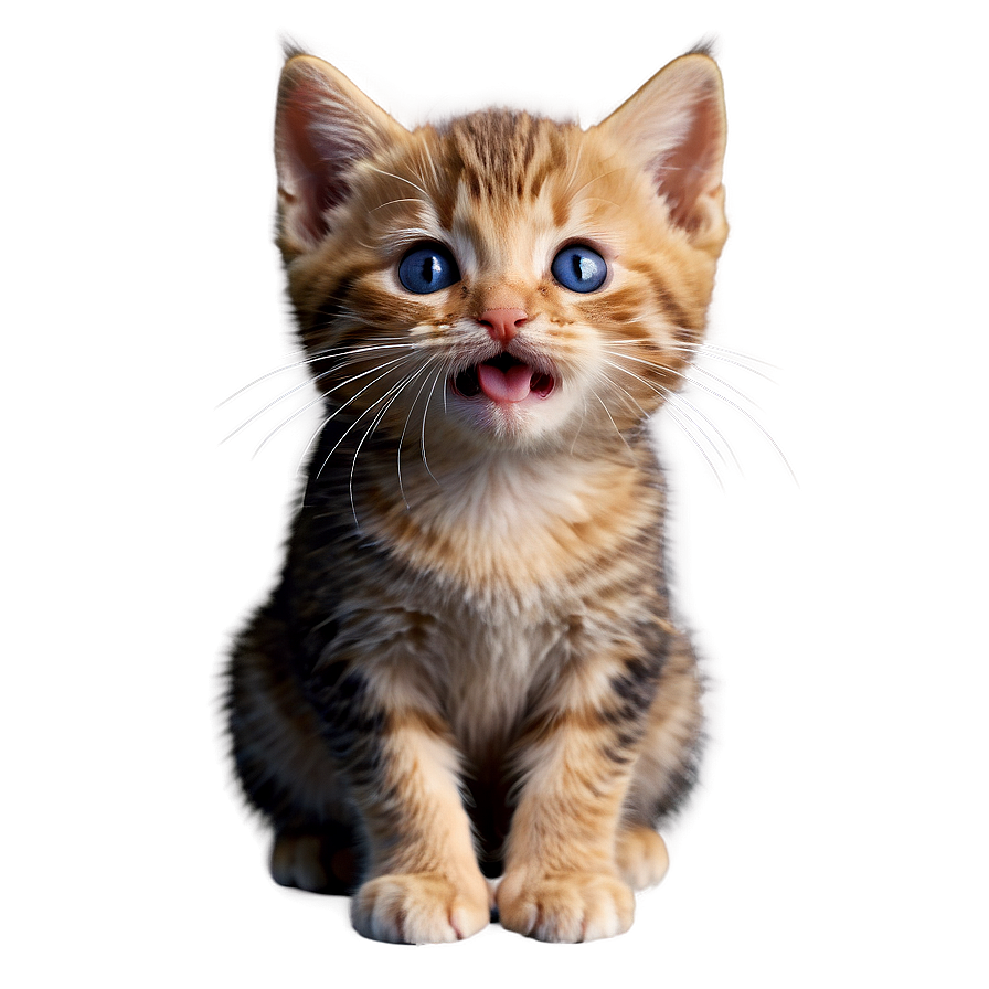 Joyful Kitty Expression Png Wkn57