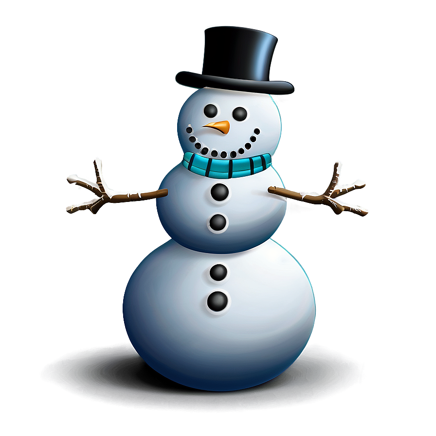 Joyful Snowman Icon Png Gwe82