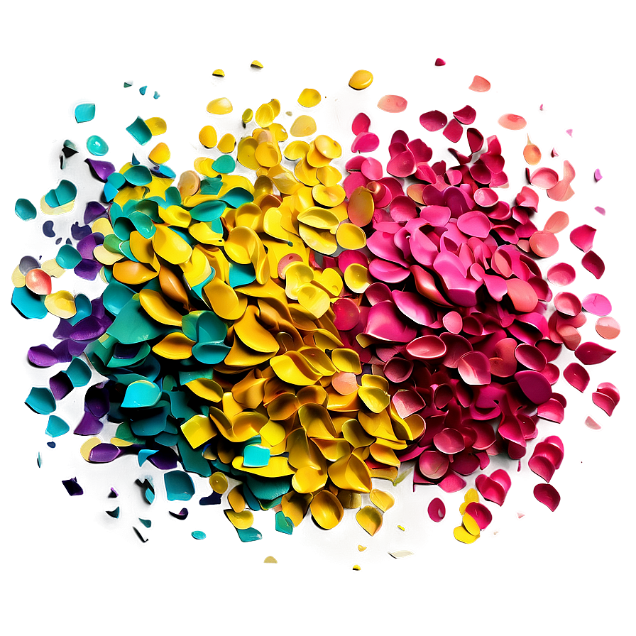 Joyous Confetti Colors Png Isx9