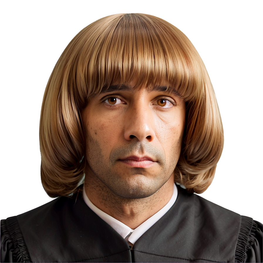 Judge Wearing Wig Png 06112024