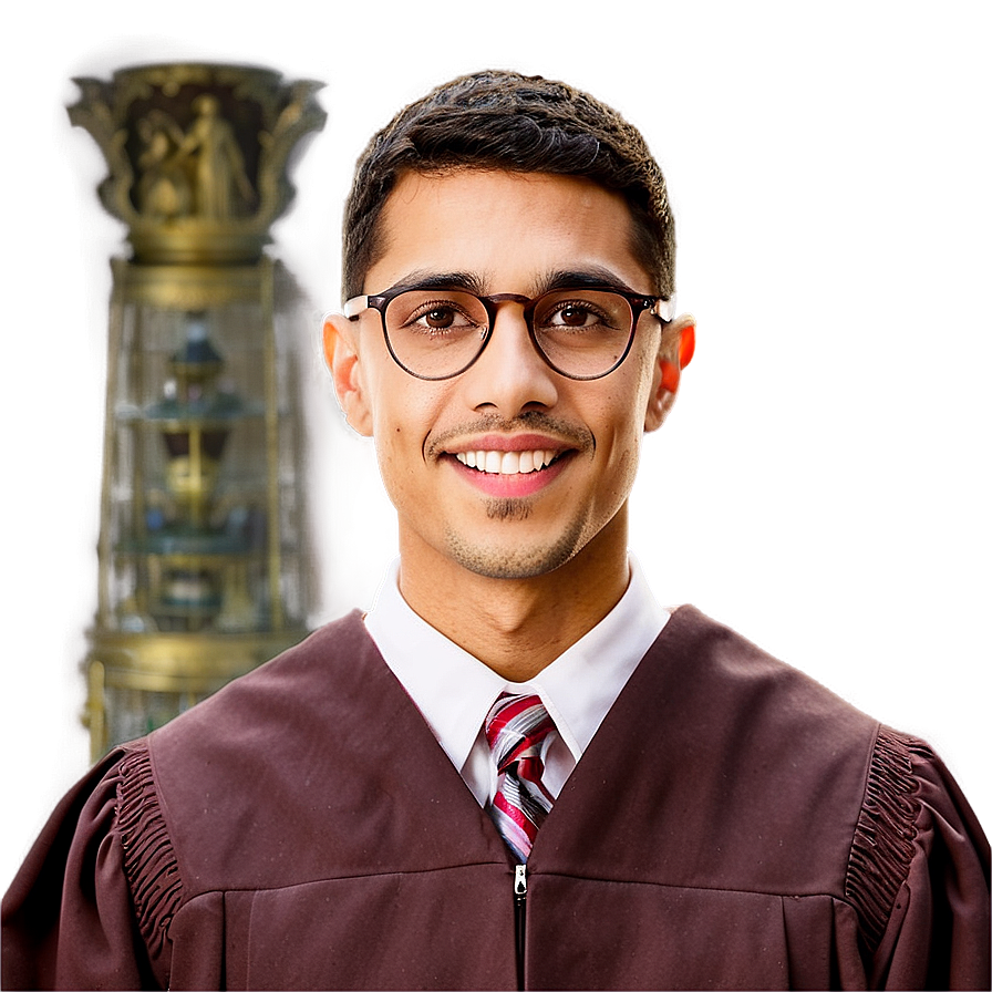 Judge With Glasses Png Dwj