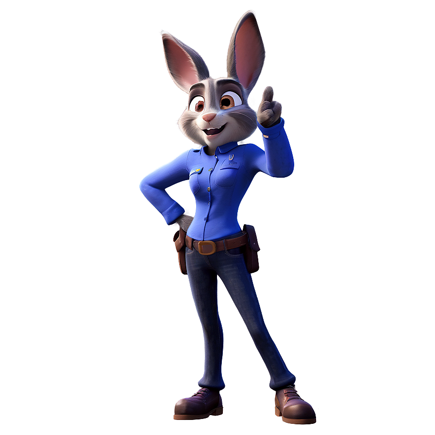 Judy Hopps Dynamic Pose Png 74