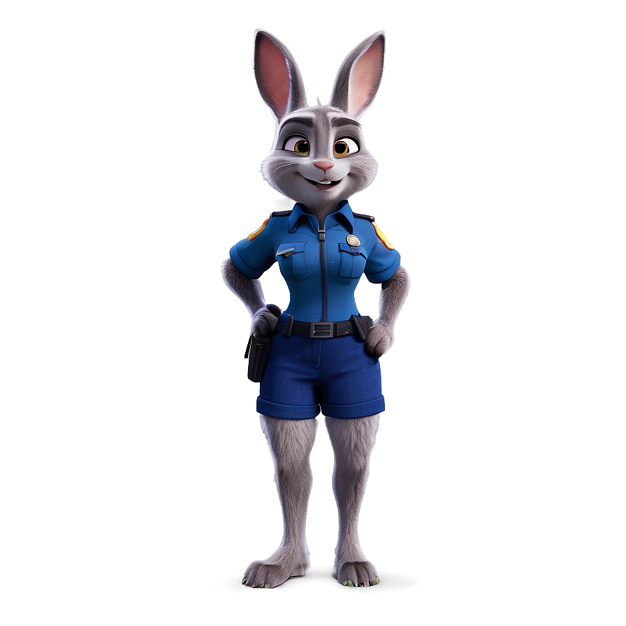 Judy Hopps Training Outfit Png Gxa