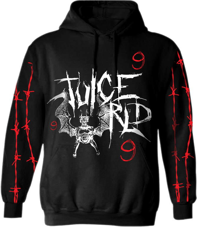 Juice W R L D999 Hoodie Graphic Design