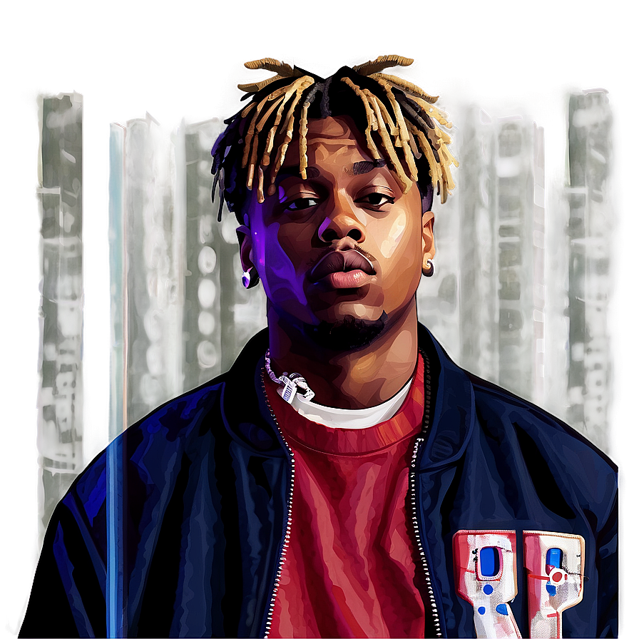 Juice Wrld Dynamic Illustration Png Tmo