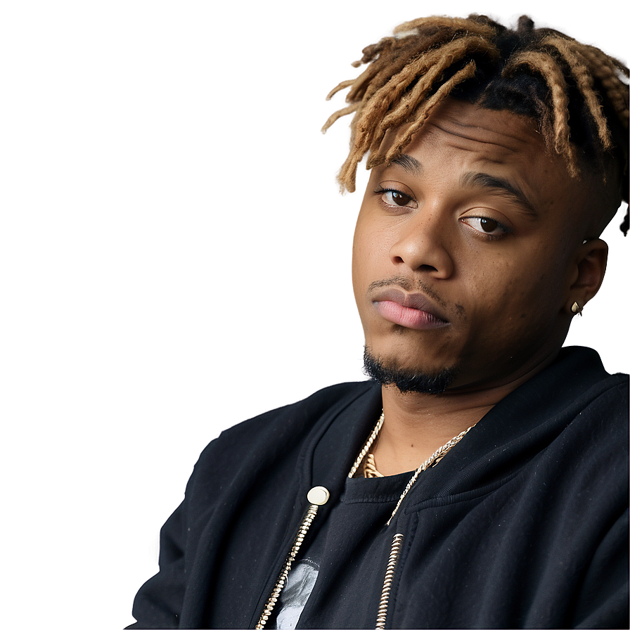 Juice Wrld In Thoughtful Pose Png 05212024