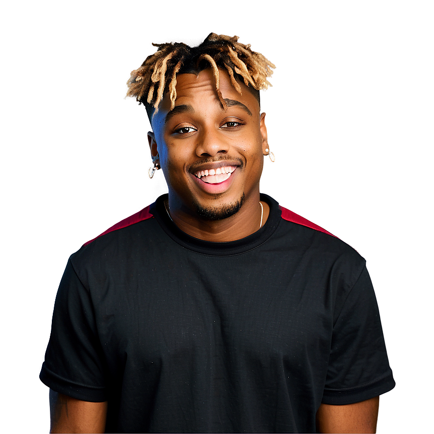 Juice Wrld Smiling Portrait Png Rfe