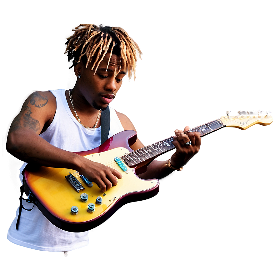 Juice Wrld With Guitar Png 28