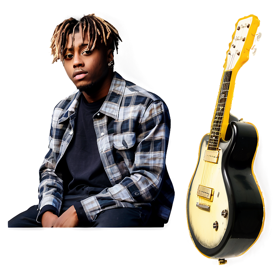 Juice Wrld With Guitar Png 96