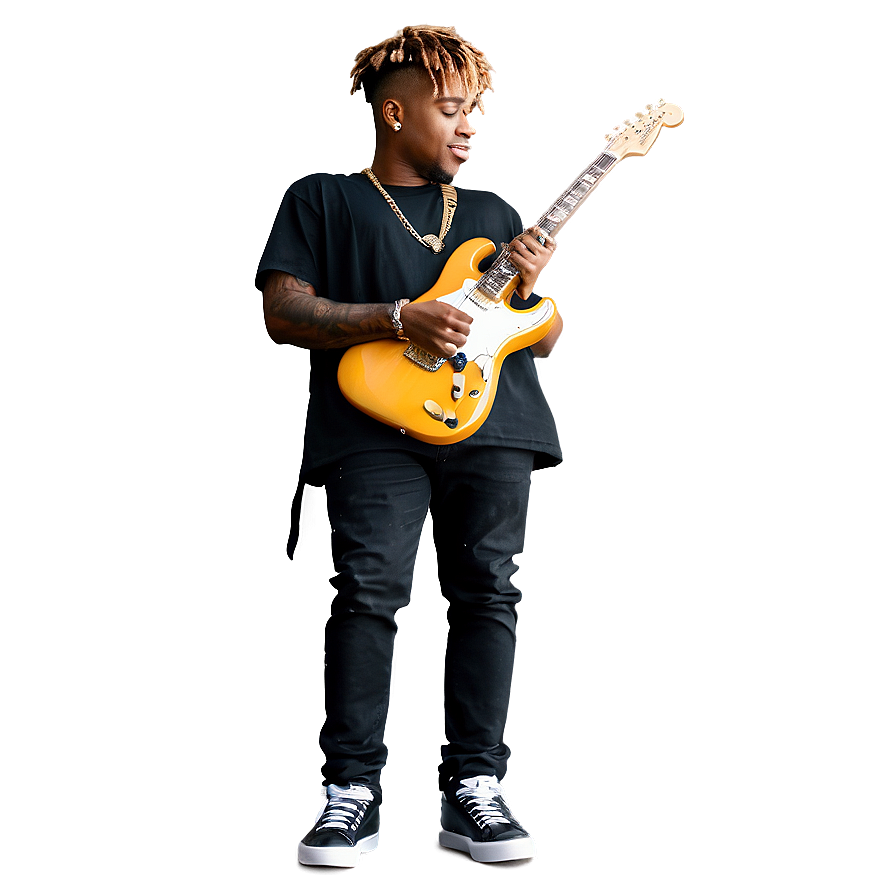 Juice Wrld With Guitar Png Try