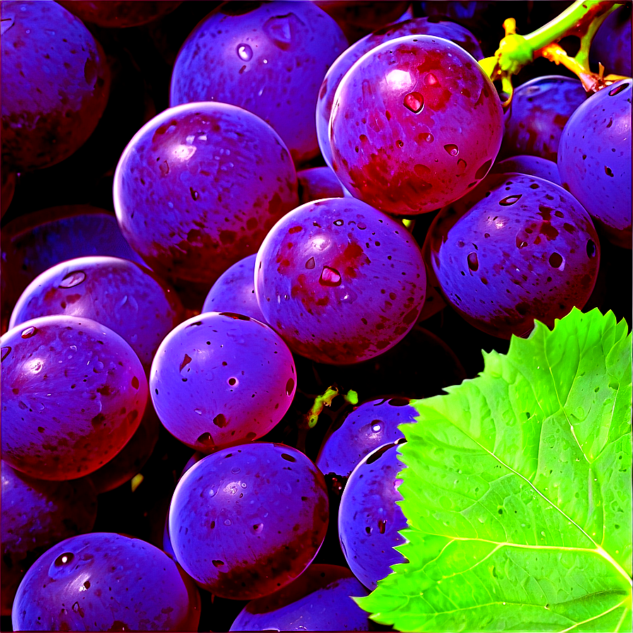 Juicy Grape Graphic Png 06292024