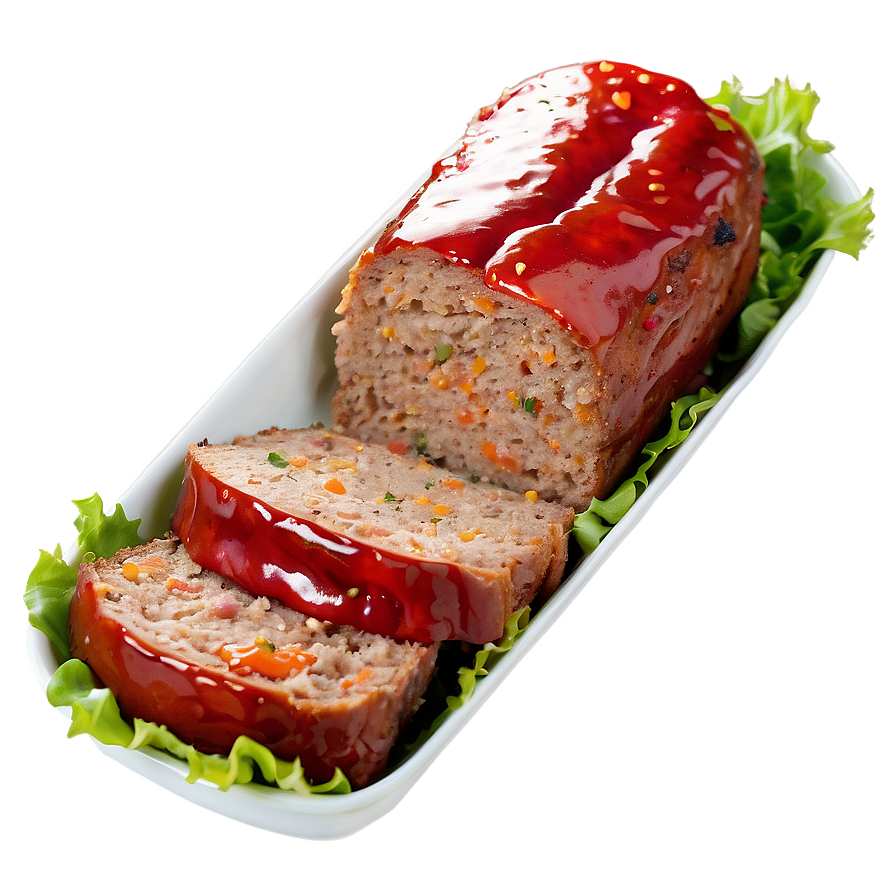 Juicy Meatloaf Meal Png Dub