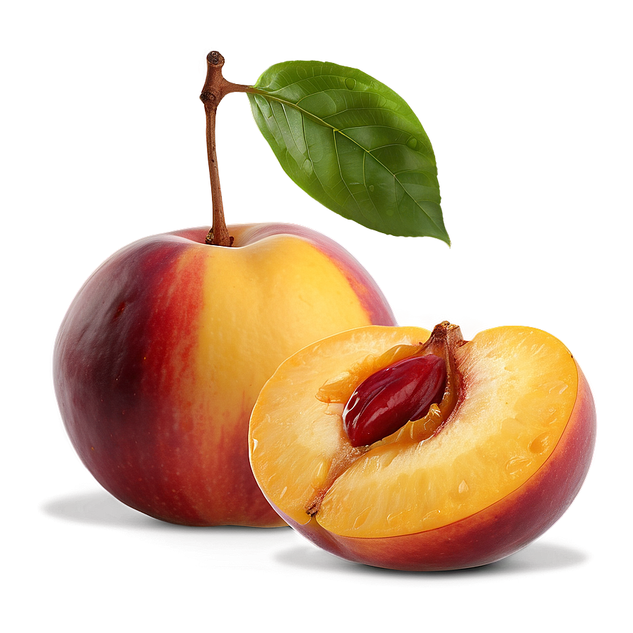 Juicy Nectarine Slice Png 92